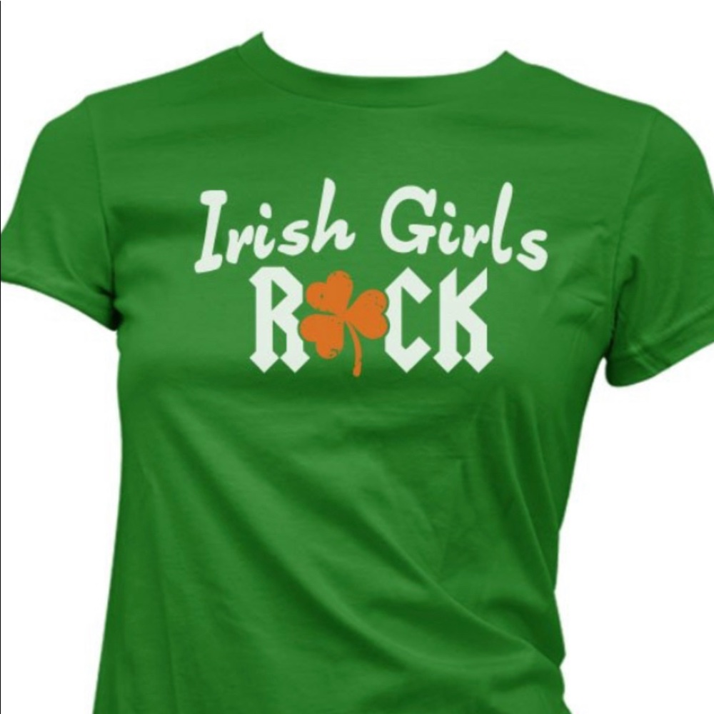 Irish st Patrick day ☘️ &Conservative US Flag T-Shirt